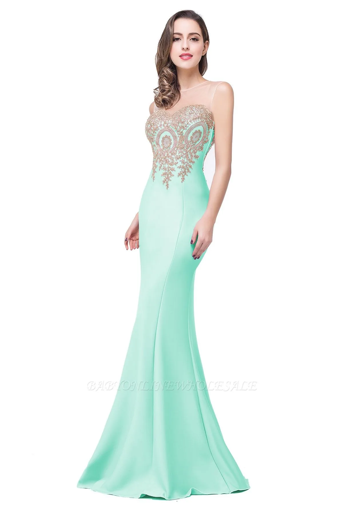 Sweetheart Mermaid Evening Dress with Lace Embroidery