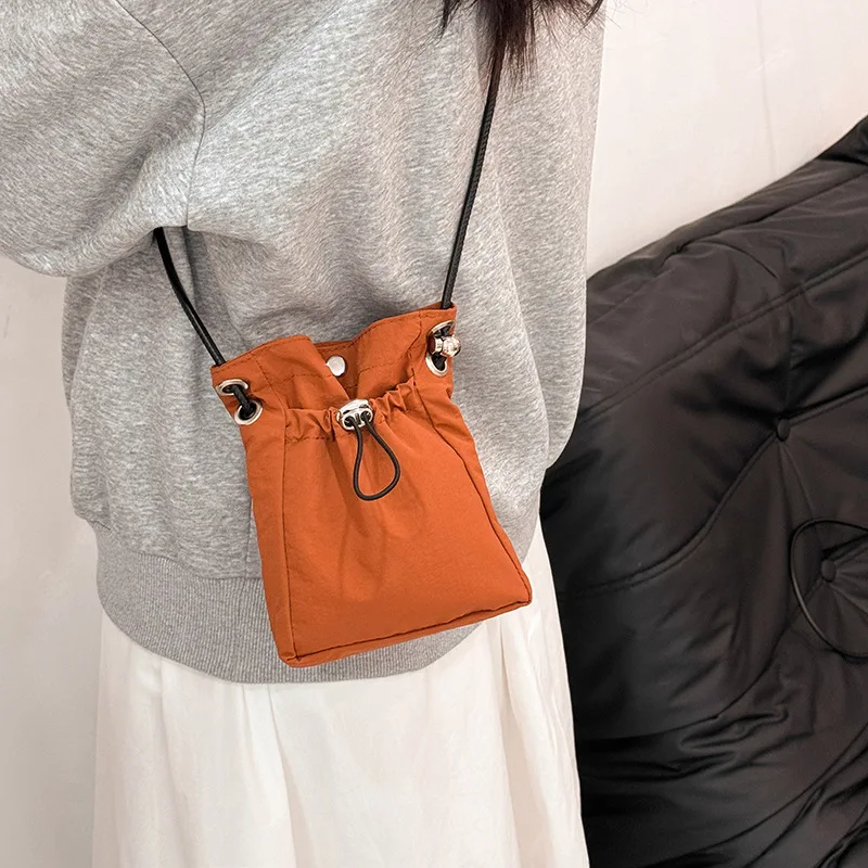 Nylon Crossbody Phone Bag