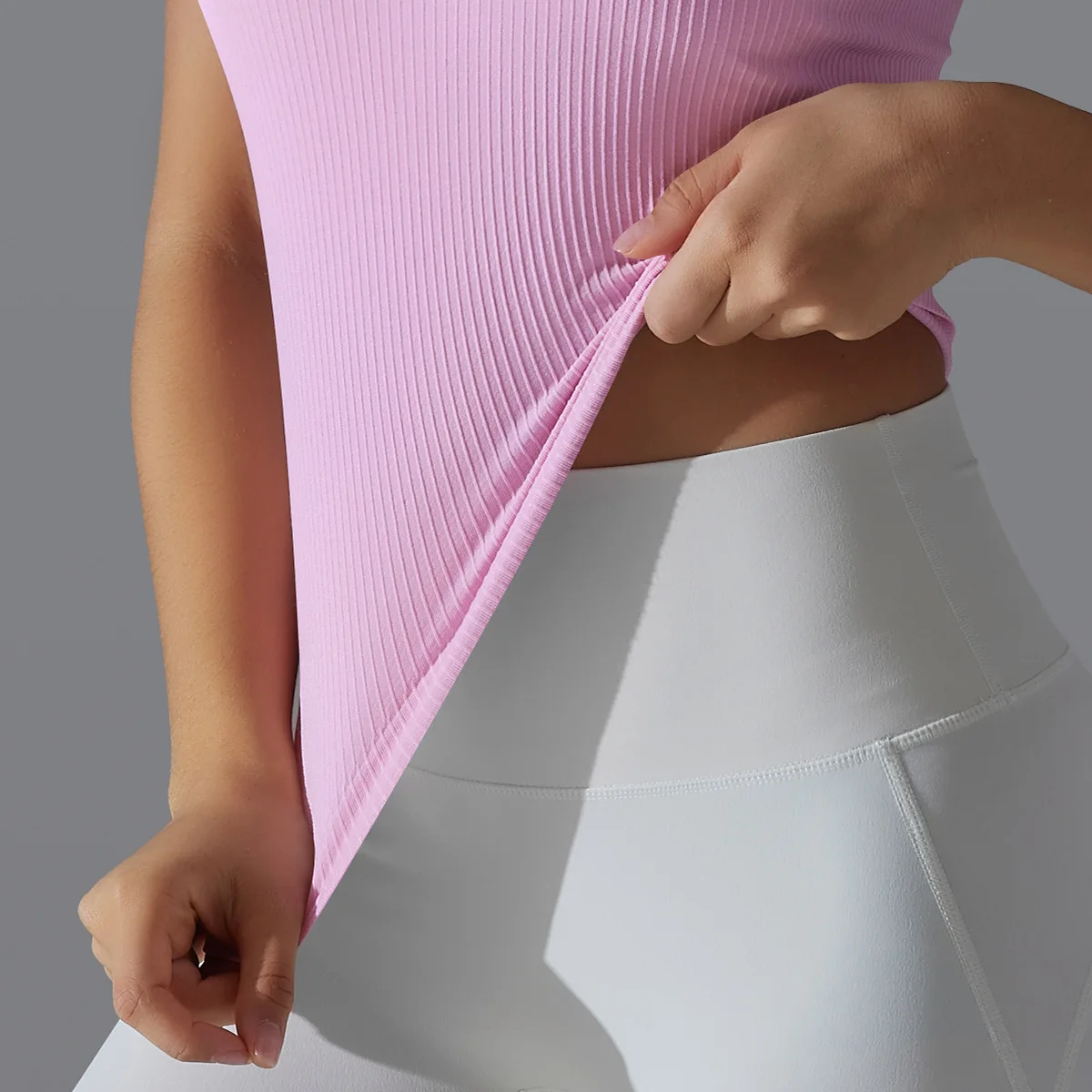 Slim-Fit Sleeveless Tank Top