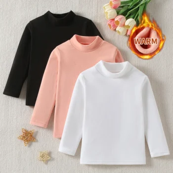 Kids' 3-Piece Thick Solid Winter Top