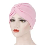Solid Color Stretchy Instant Head Wrap — Image 5