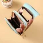 Soft Leather Handheld Wallet with Touch Screen — Image 3