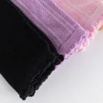 Girls' Long White School Socks — Image 6