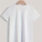 Round Neck T-Shirt with Classic Print — Image 2