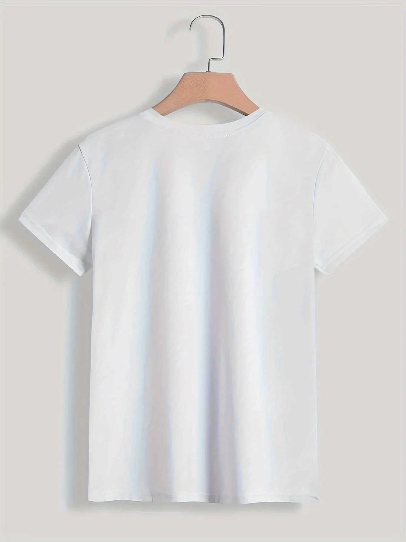 Round Neck T-Shirt with Classic Print