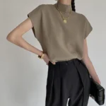 بلوفر تريكو سادة — صورة 3