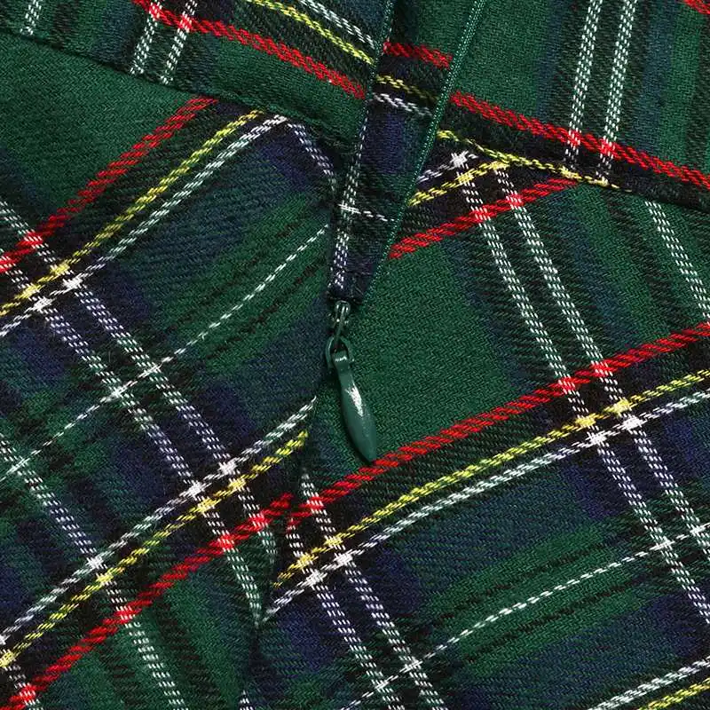 Long Plaid Skirt for Autumn — Image 20