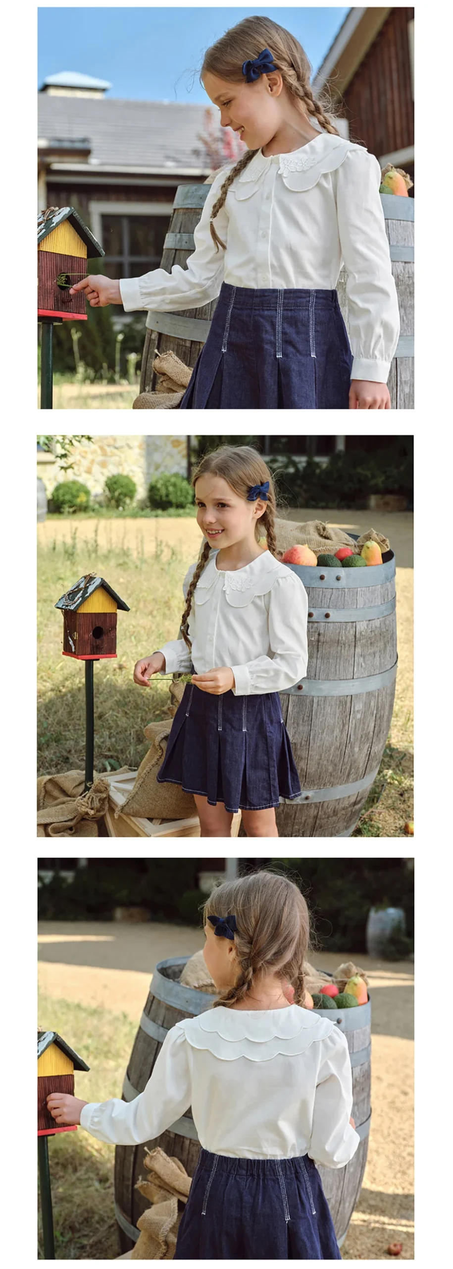 Girls' Autumn Long Shirt — Image 11