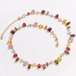 Colorful Zircon Crystal Necklace — Image 5