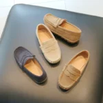 Boys' Solid Leather Shoes — Image 4