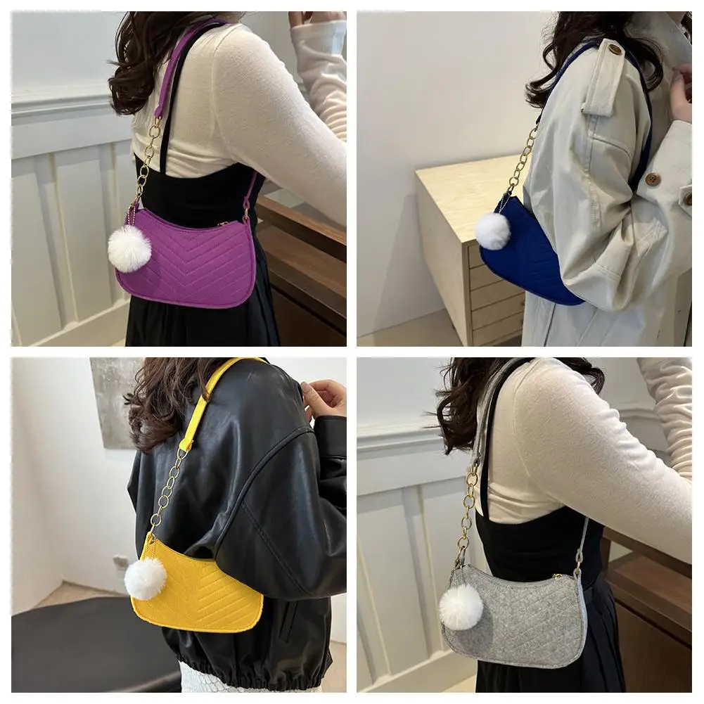 Small Felt Shoulder Bag