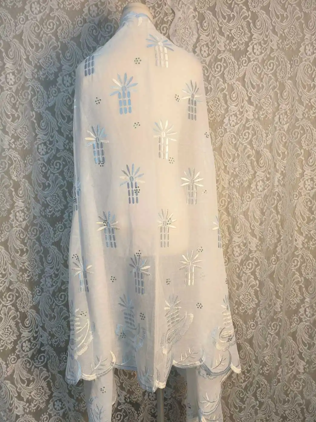 طرحة مطرّزة طويلة — صورة تفصيلية 4