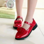 Girls' Flats with Bow — Image 5