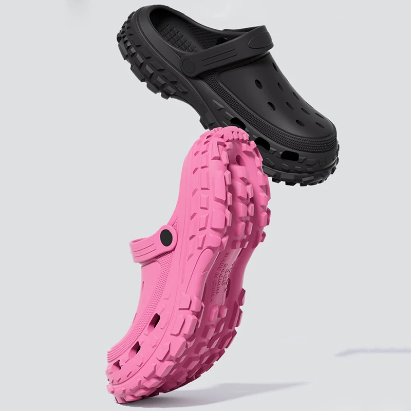 Summer Closed-Toe Platform Beach Sandals