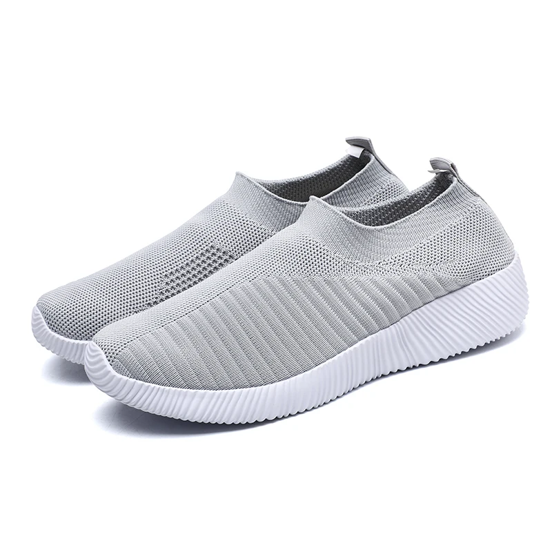 Women's Slip-On Shoes with Rubber Sole