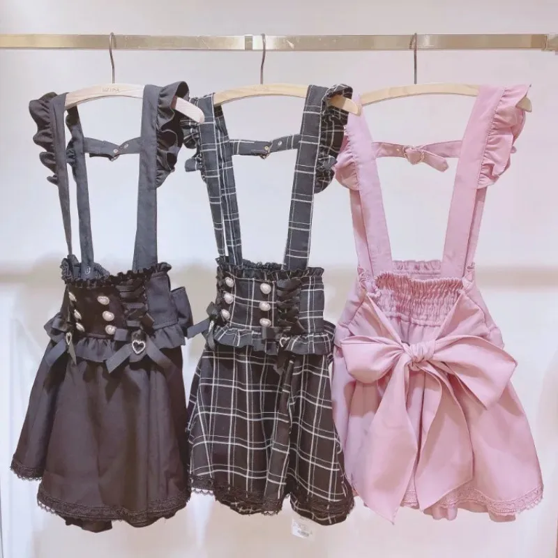 Gothic Plaid Short Skirt