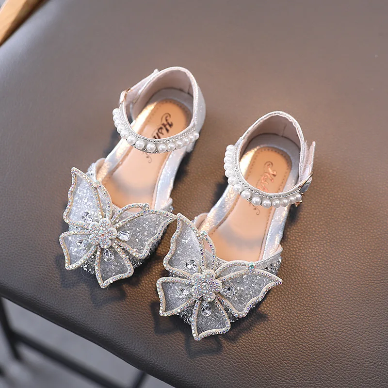 Girls' Rhinestone Summer Sandals