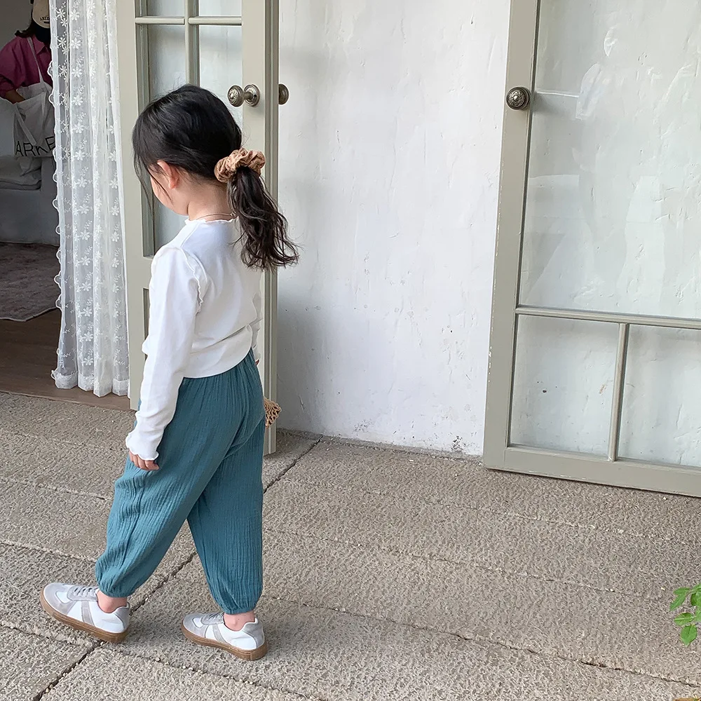 بنطال أطفال فضفاض لنزهات الصيف — صورة تفصيلية 6