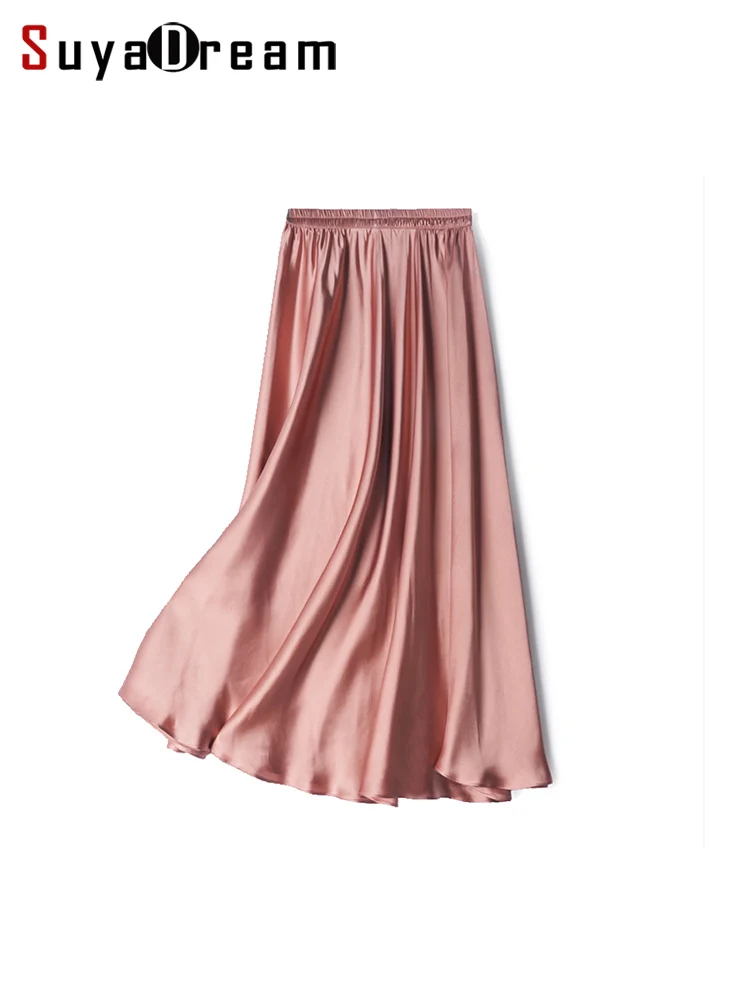 Silk Pleated Skirt