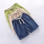 Kids' Cotton and Linen Summer Shorts — Image 2