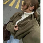 جاكيت واسع بسحّاب — صورة 3