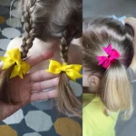 10-Piece Grosgrain Ribbon Hair Bow Set — Image 2