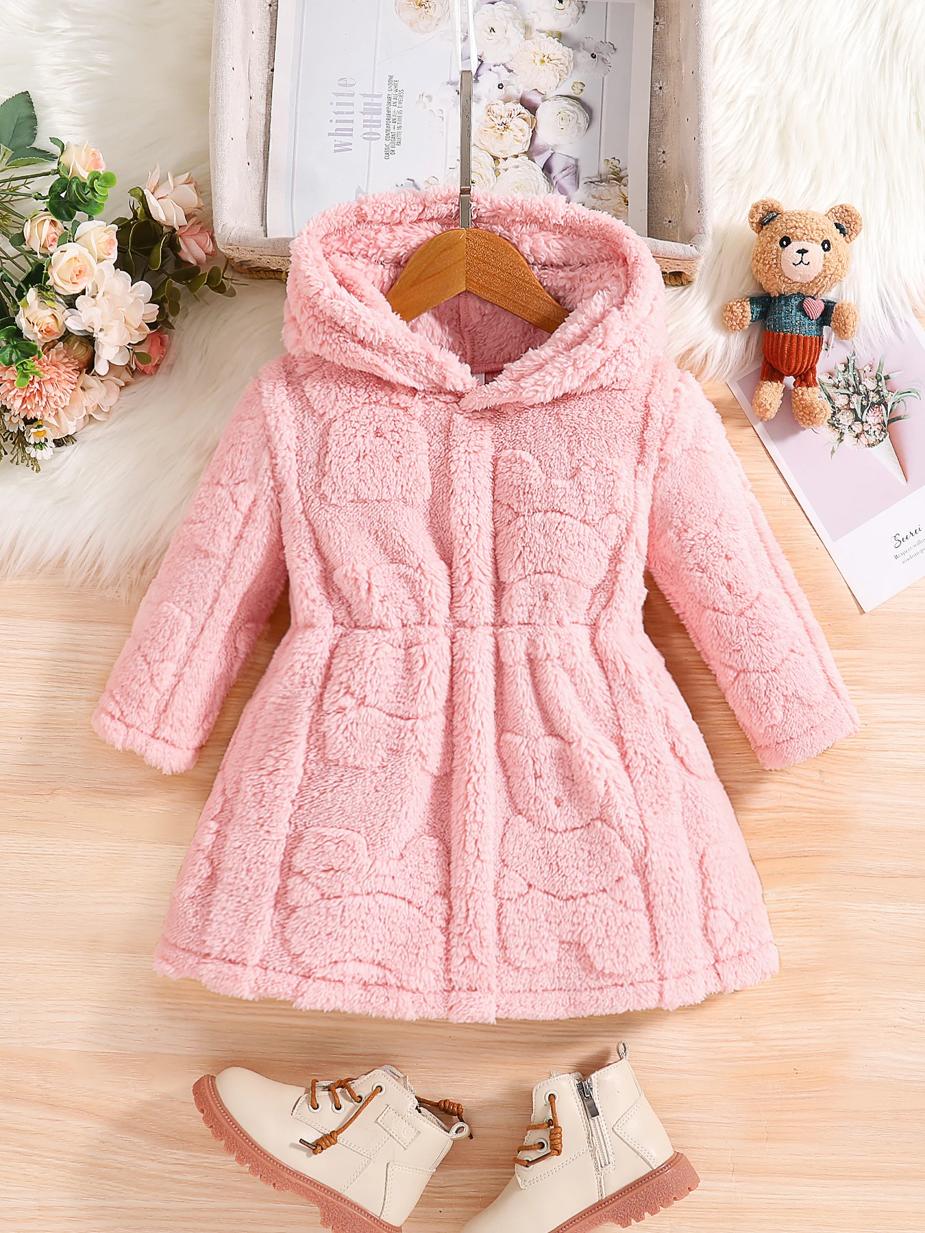 Girls' Warm Spring Lounge Jacket