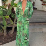 Backless Autumn Long Dress