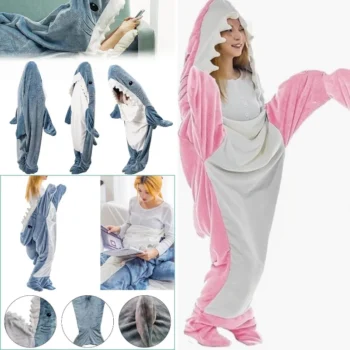 Winter Hooded Shark Lounge Pajamas