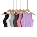 Sleeveless Summer Crop Top