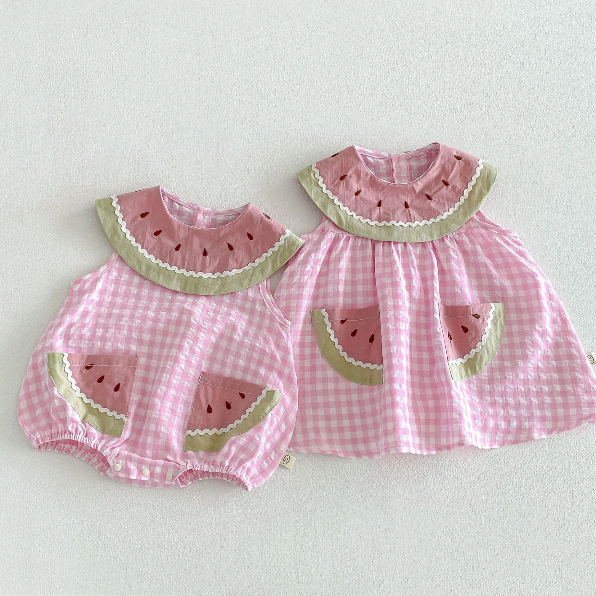 Kids' Plaid Summer Dress