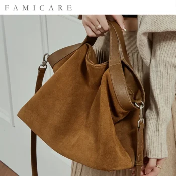 Vintage Large-Capacity Tote Bag