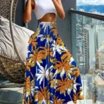 Bohemian Skirt with Elastic Waist — Image 3