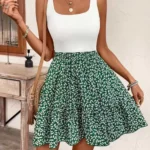 Elegant Square Neck Dress