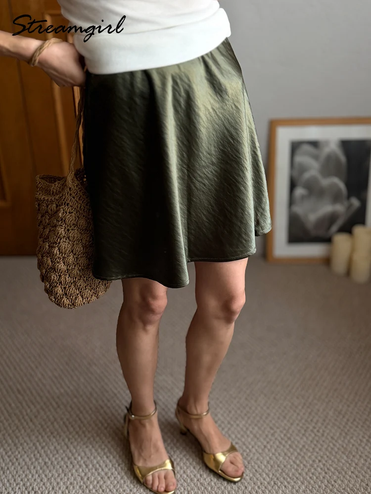 Summer A-Line Mini Skirt