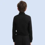White Oxford School Shirt — Image 3