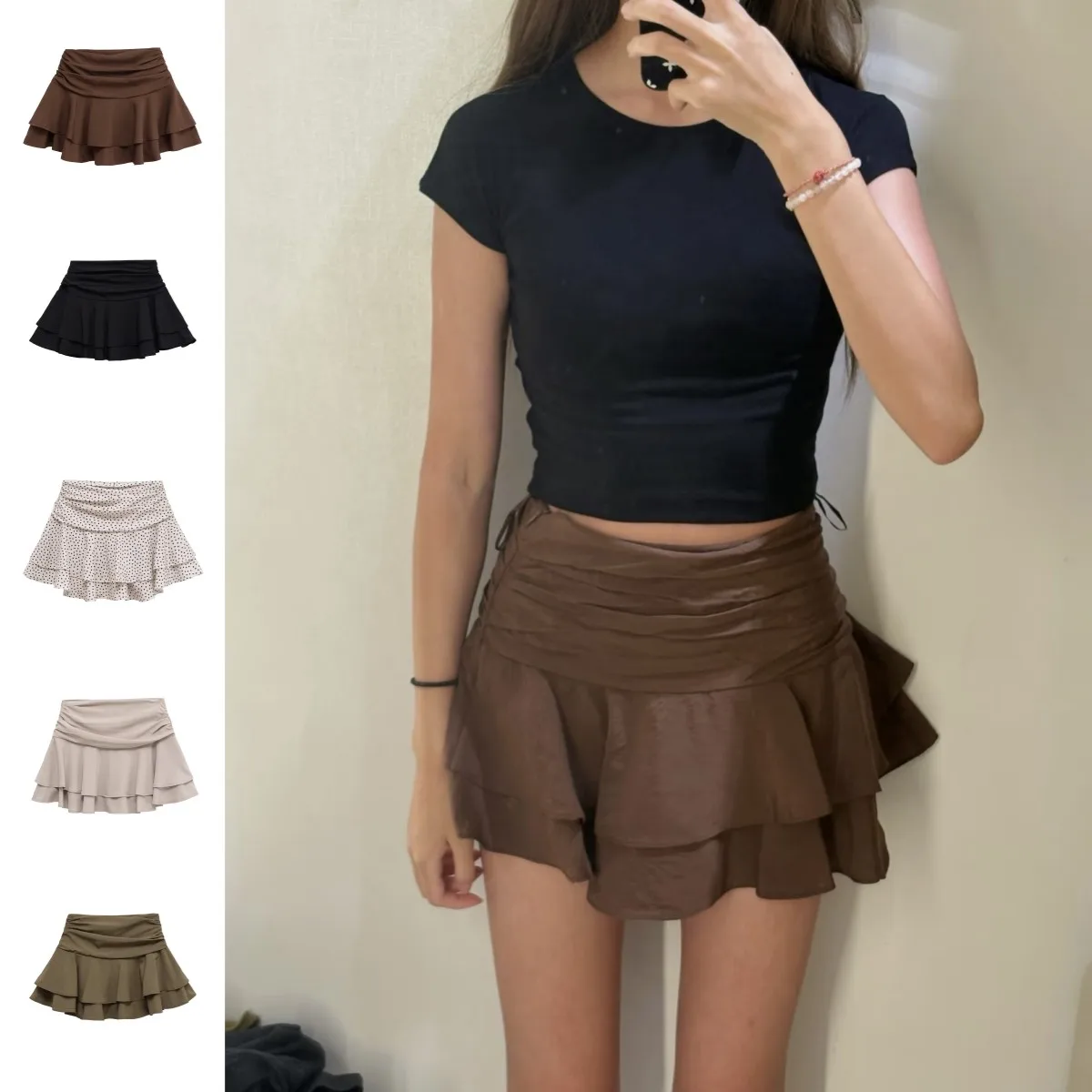 Girls' Summer Mini Skirt