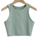 Sleeveless Summer Crop Top — Image 5