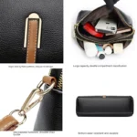 Simple Shell-Shaped Shoulder Bag