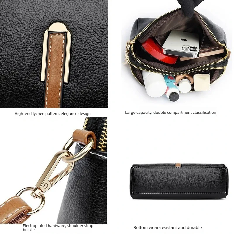 Simple Shell-Shaped Shoulder Bag