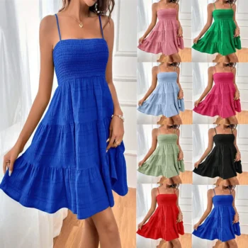 Mini Dress with Straps