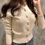 كارديجان نسائي بألوان هادئة