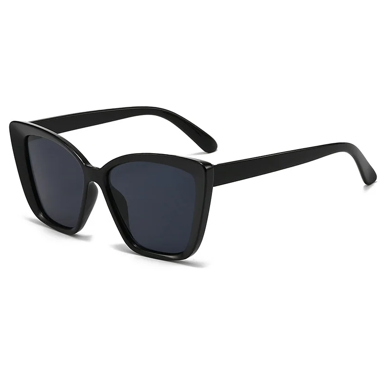 Cat-Eye Glasses with Large Square Frame
