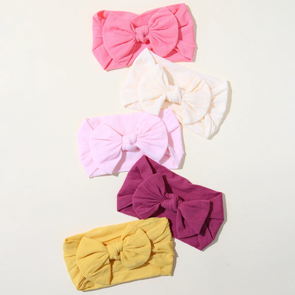 Baby 5-Piece Bow Headband Set