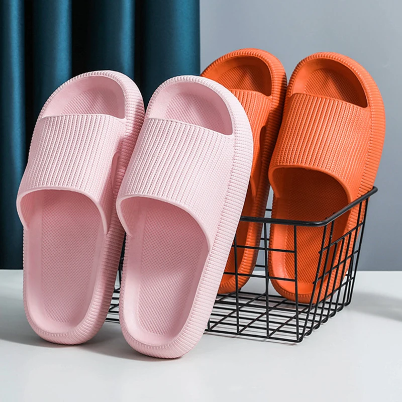 Cloud Slippers with Thick Platform Sole