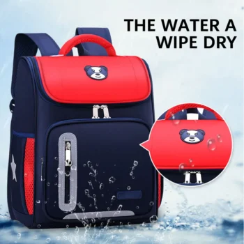 School Bag with Reflective Strips