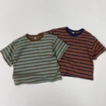 Baby Simple Striped Cotton T-Shirt