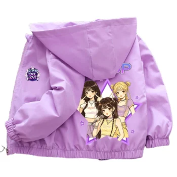 Girls' Hooded Spring Jacket