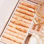 Gold-Tone Pearl Jewelry Set — Image 2