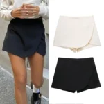 Asymmetric Mini Skirt